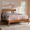 Baxton Studio Marana Modern Oak and Pine Finished Wood Queen Size Platform Bed 147-8083 - alternate 6